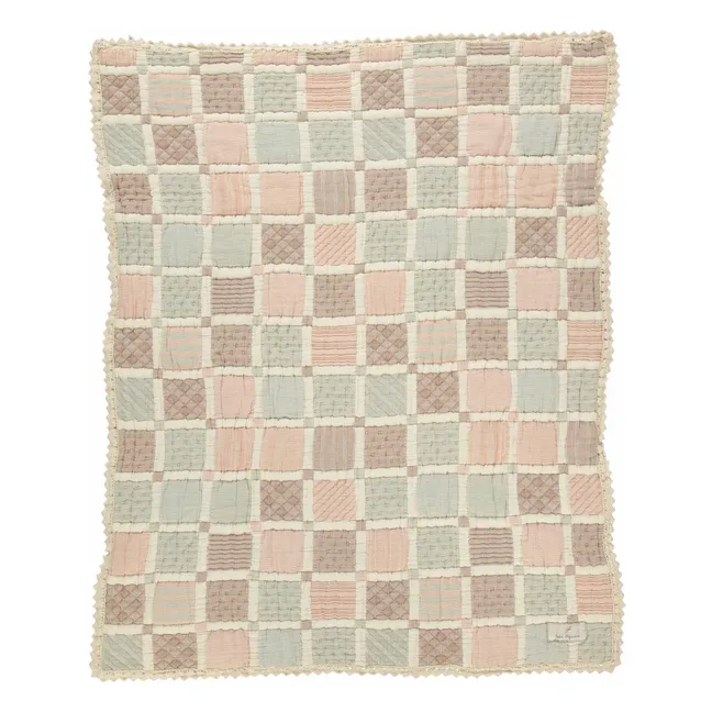 Couverture Mai Coton Bio | Rose pâle