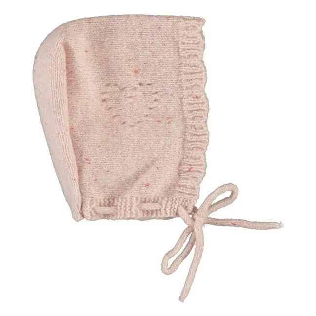 Bonnet Monna Laine | Rose pâle