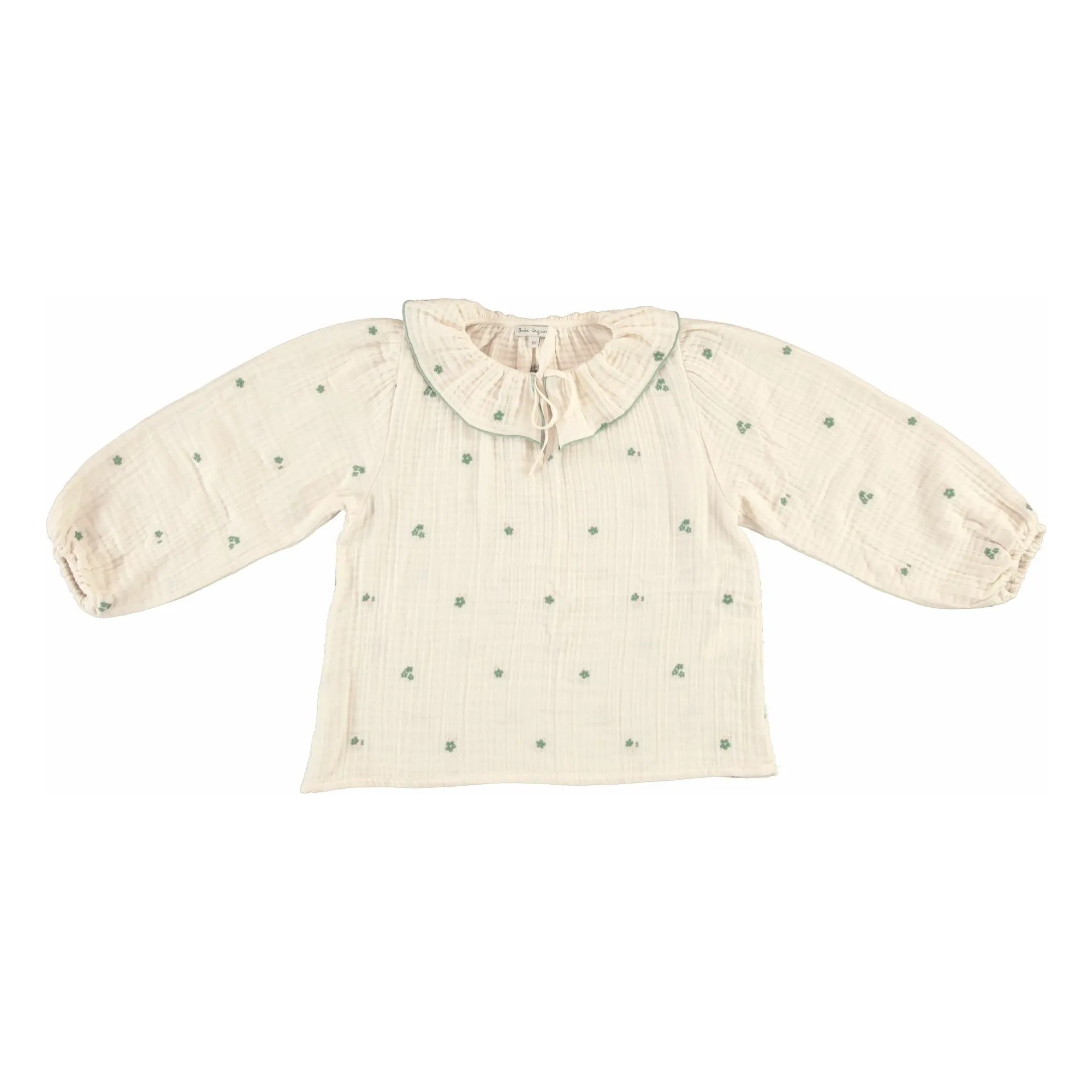 Bebe Organic Ecru Lilly Organic Cotton Blouse