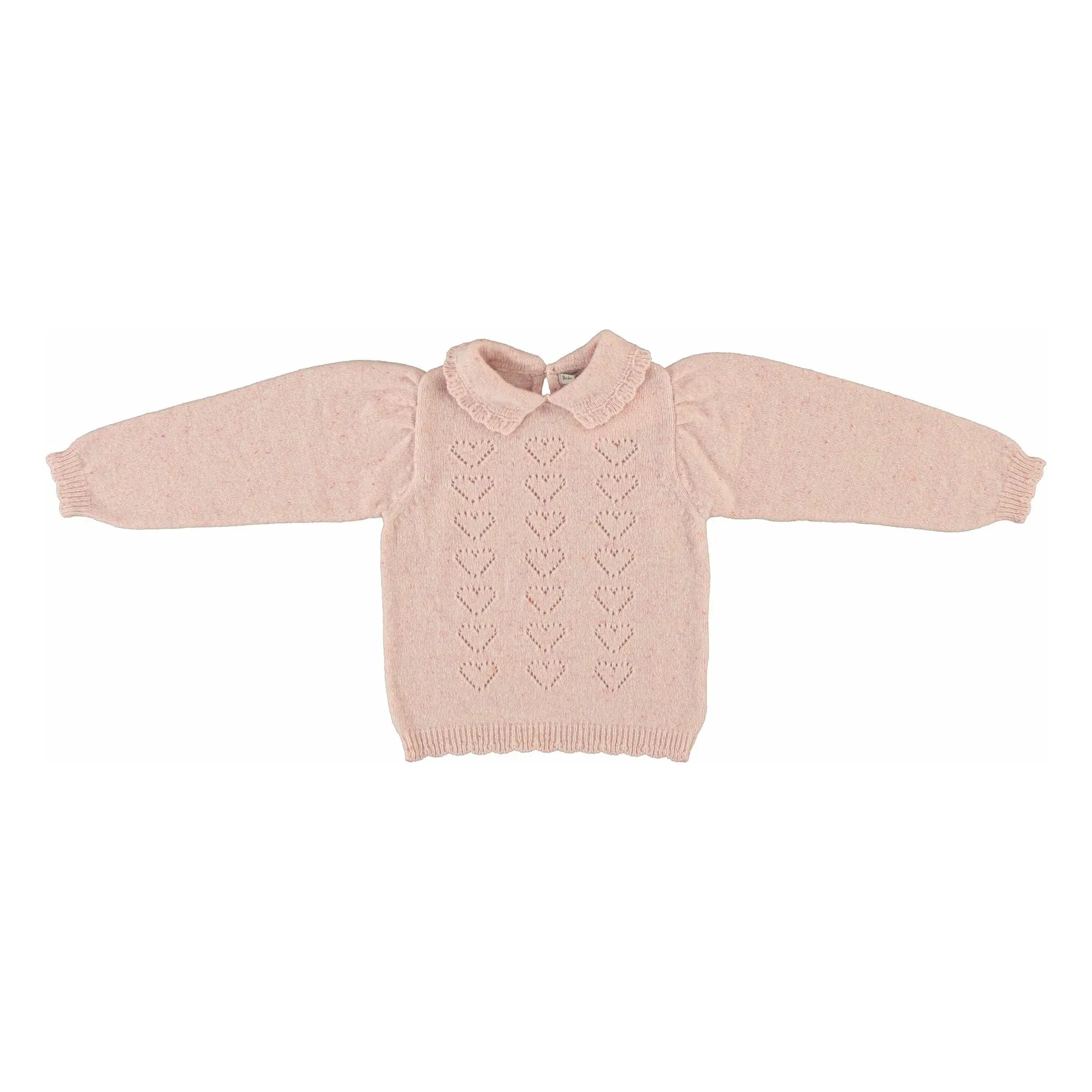 Bebe Organic Pale Pink Monna Wool Sweater