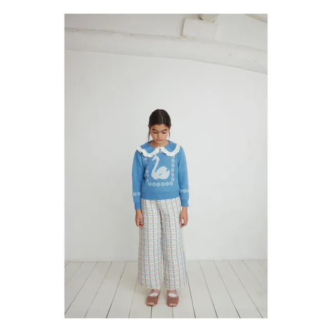 Jersey de lana Annika | Azul