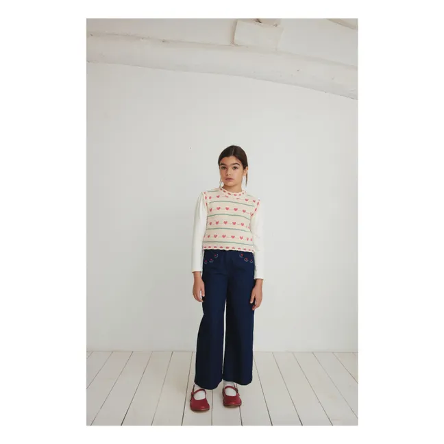 Pull Sans Manches Josie | Crème