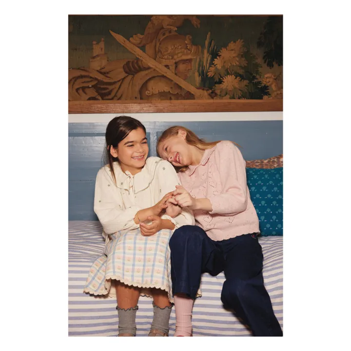 Blusa de algodón orgánico Lilly | Crudo- Imagen del producto n°2