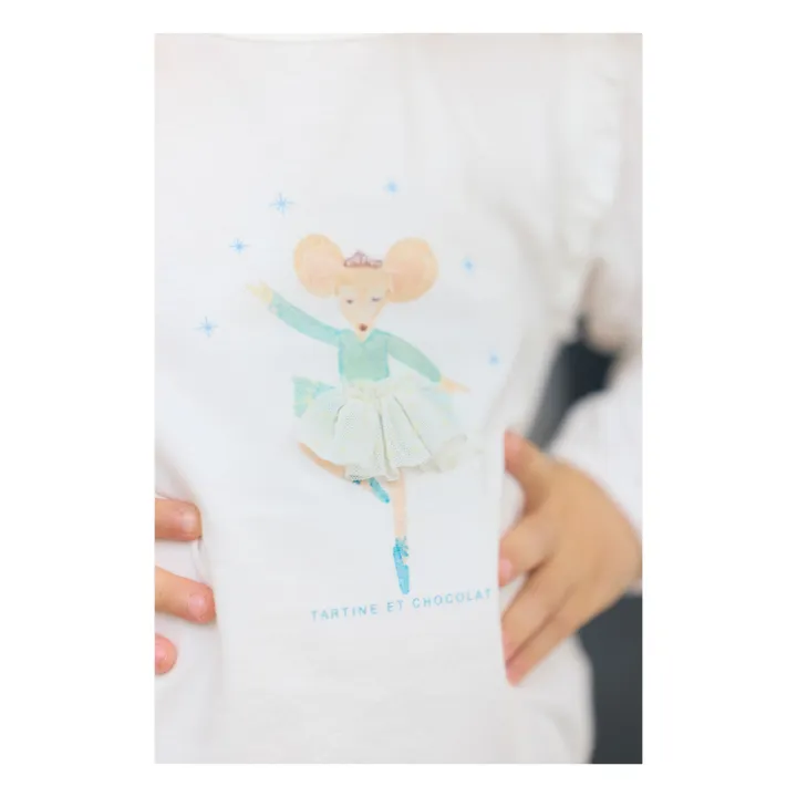Camiseta Ballet | Blanco- Imagen del producto n°5