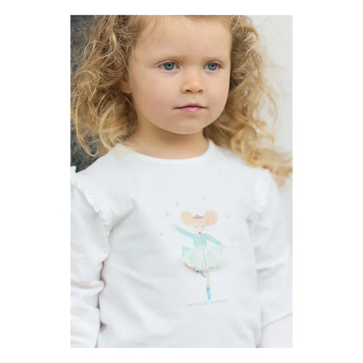 Camiseta Ballet | Blanco- Imagen del producto n°3