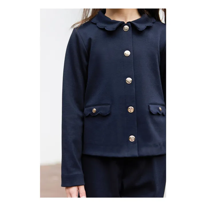 Conjunto de chaleco y pantalón | Azul Marino- Imagen del producto n°9