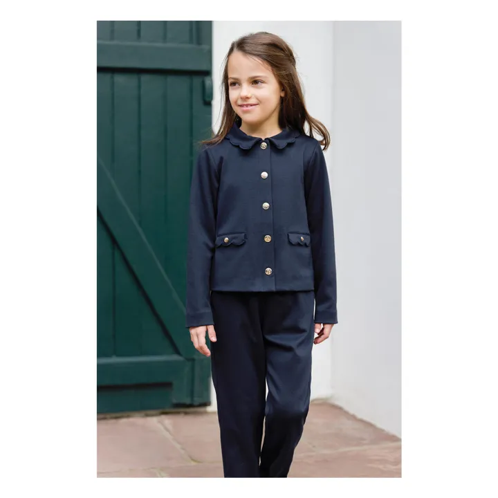 Conjunto de chaleco y pantalón | Azul Marino- Imagen del producto n°8