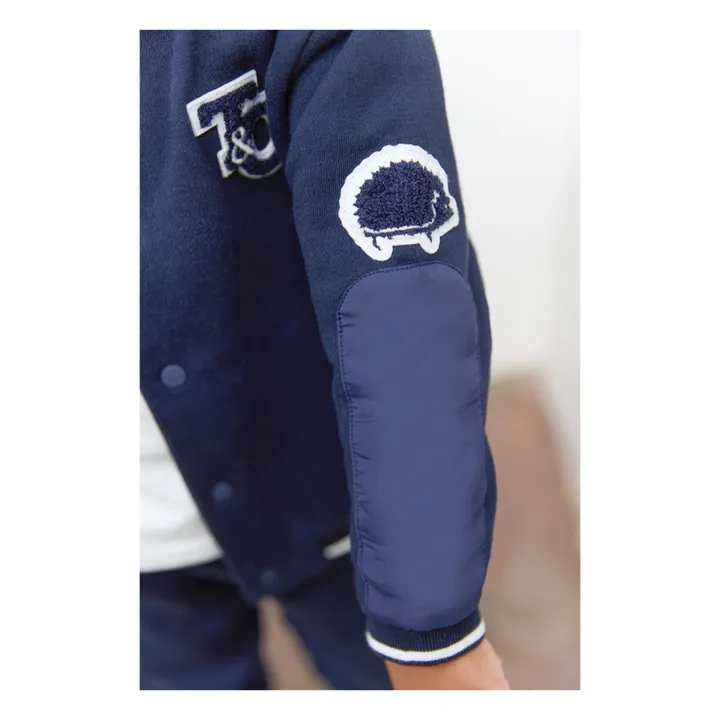 Conjunto de chaqueta y jogger | Azul Marino- Imagen del producto n°5