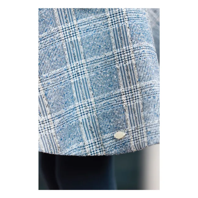 Vestido de volantes | Azul