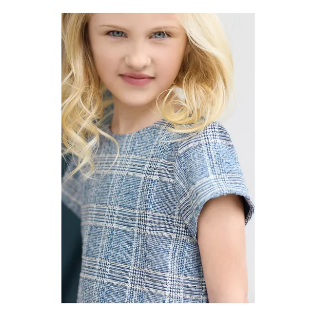 Robe Volants | Bleu