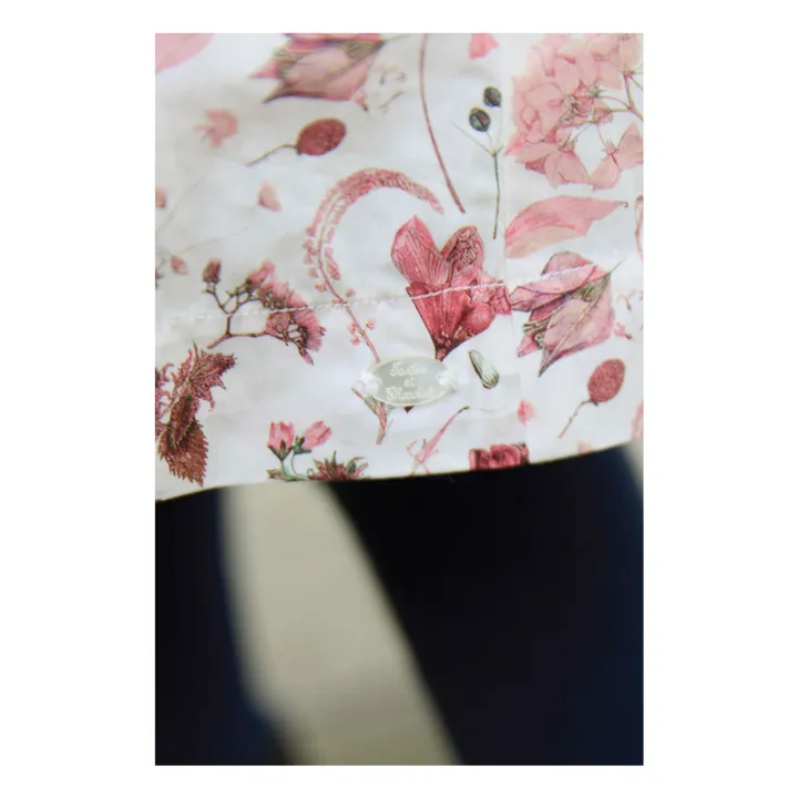 Robe Fleurie Smockée | Nacre- Image produit n°6