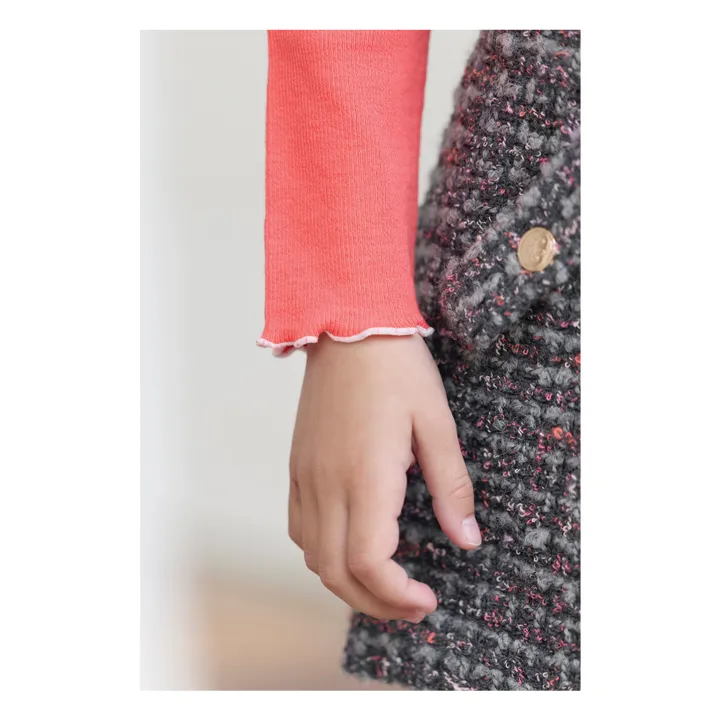 Pantalones cortos de tweed | Gris Oscuro- Imagen del producto n°5