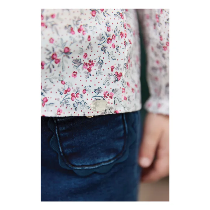 Blusa Fleurie | Nácar- Imagen del producto n°5
