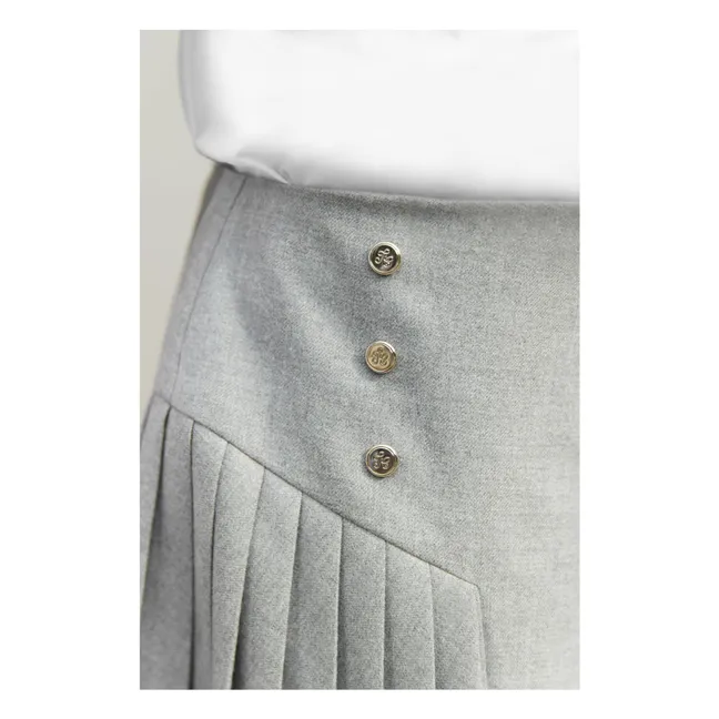 Chemise Col Claudine | Blanc