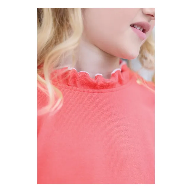 Sous-Pull Côtelé | Corail