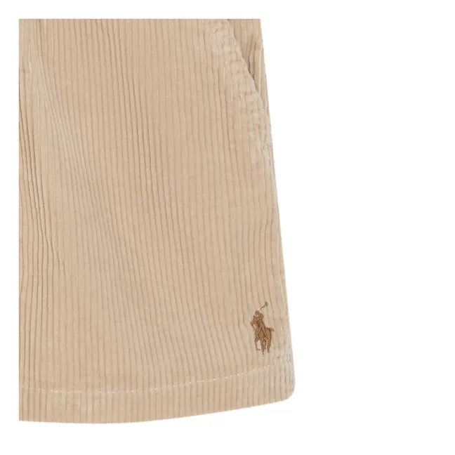 Short Prepster Velours Côtelé | Beige