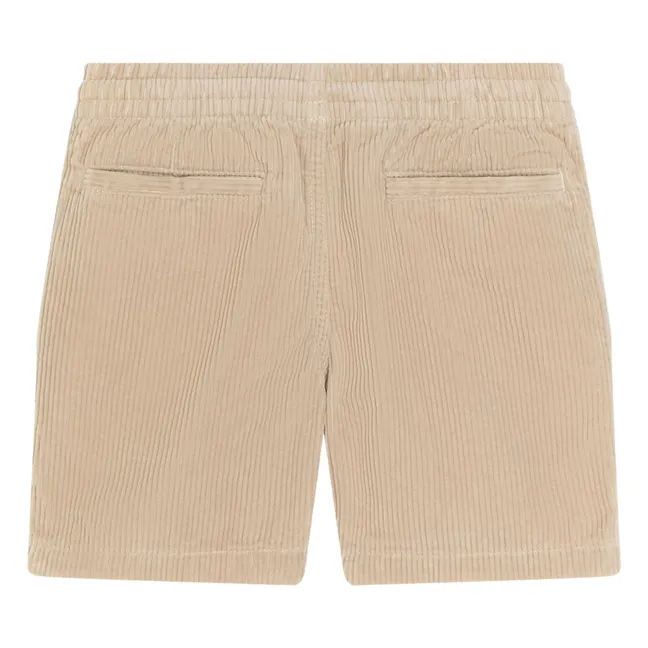 Short Prepster Velours Côtelé | Beige