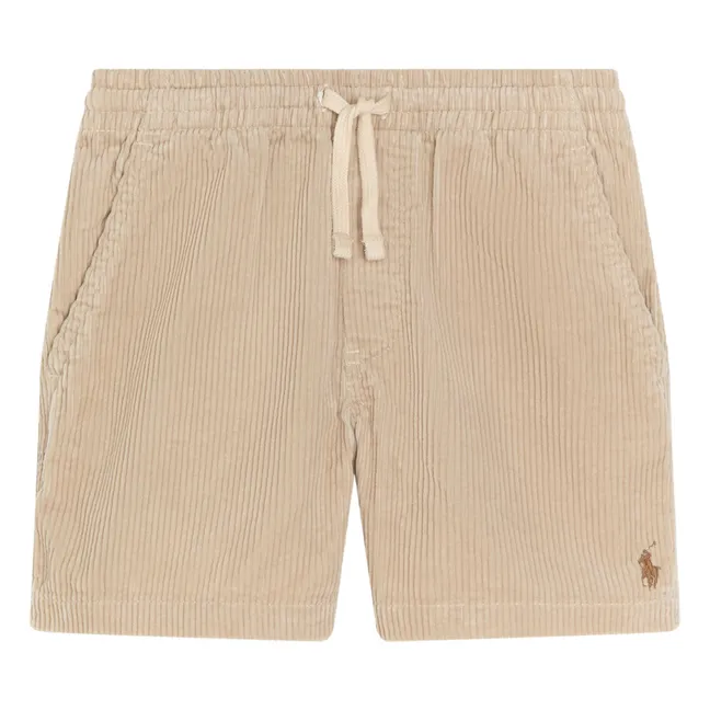 Short Prepster Velours Côtelé | Beige