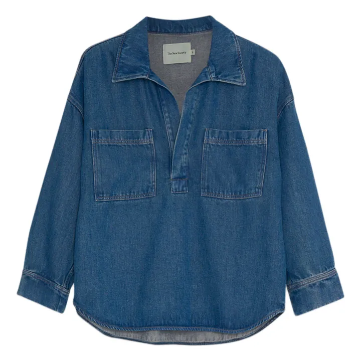 Blouse TNS | Denim- Image produit n°0