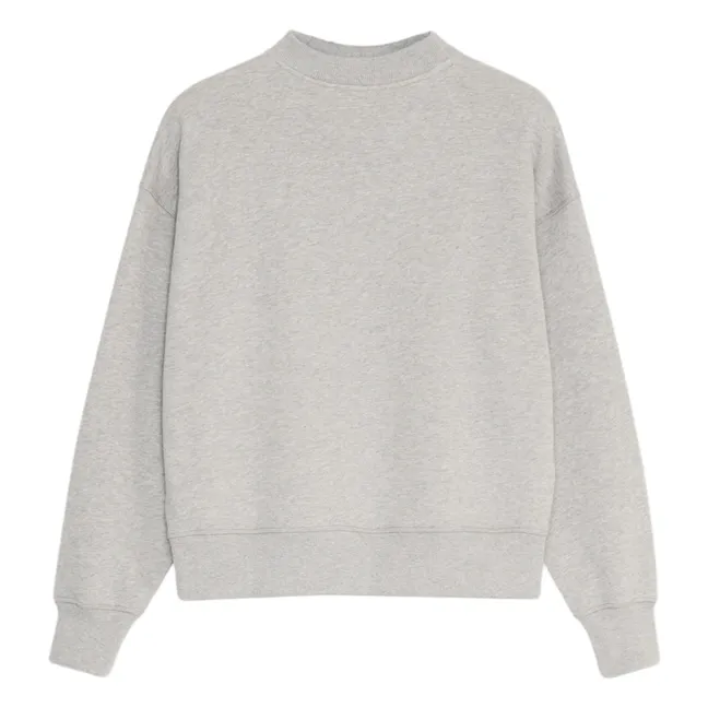Sudadera Lola | Gris jaspeado claro