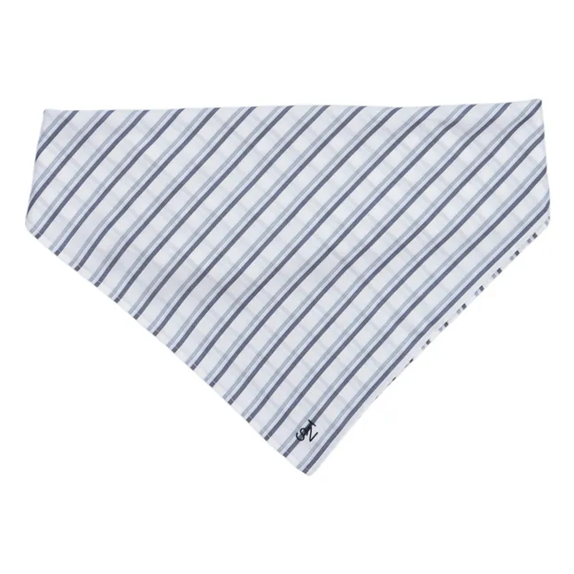 Estela Carreaux scarf | Blue