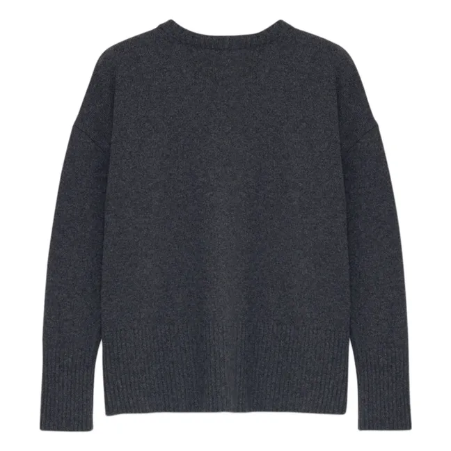 Maglione Agatha in lana merino | Grigio