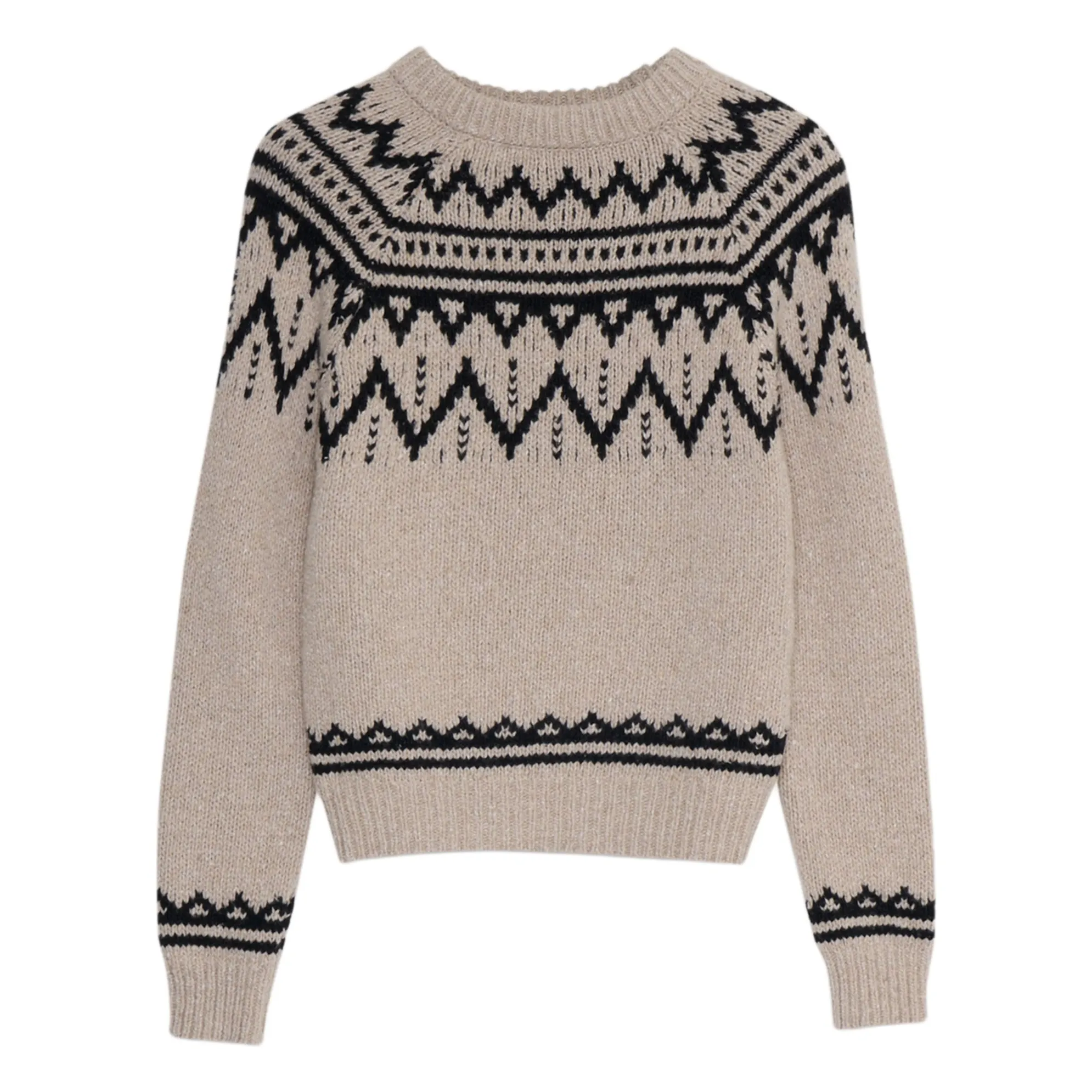 The New Society Sand Luna Recycled Wool Sweater