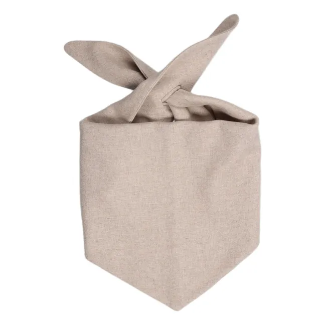 Kristine Recycled Wool Scarf | Sand