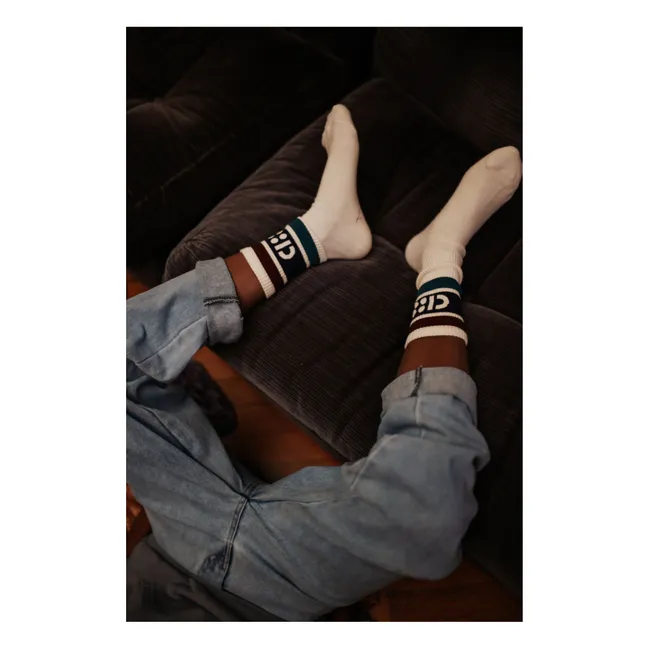 Calcetines con logotipo | Blanco