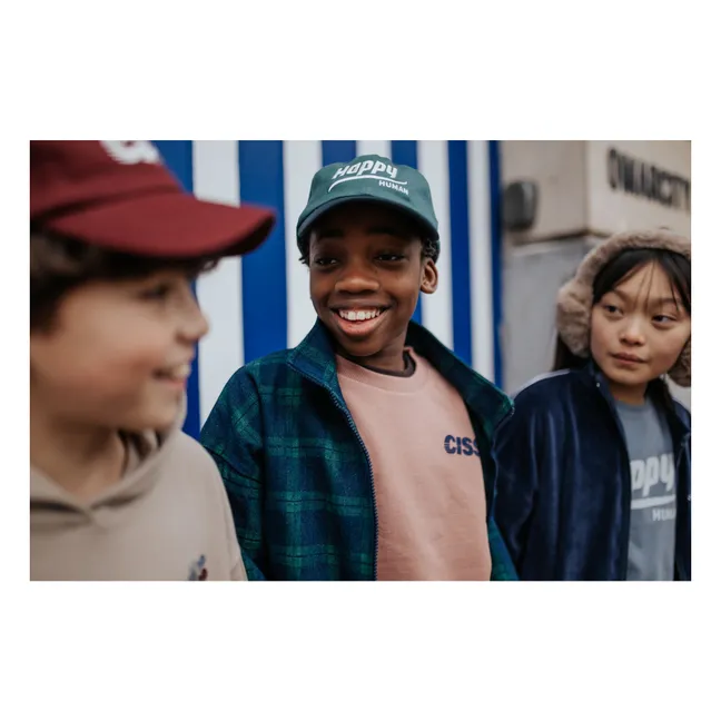Casquette Happy Human | Vert