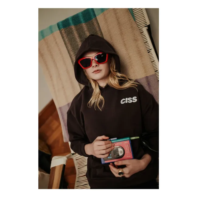 Sweat à Capuche CISS Coton Bio | Marron