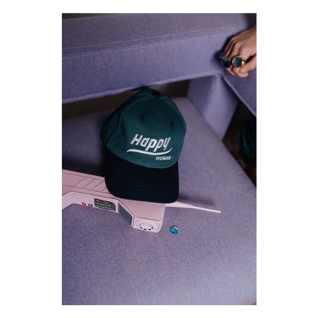 Casquette Happy Human | Vert