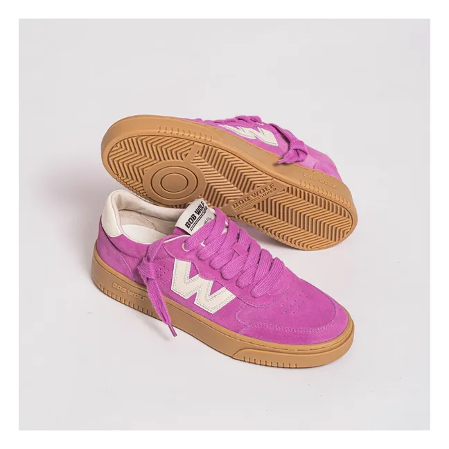 Legacy Zapatillas de ante | Violeta