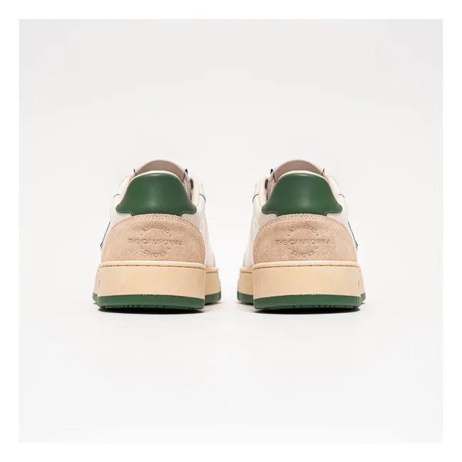 Legacy Leather and Suede Sneakers | Green