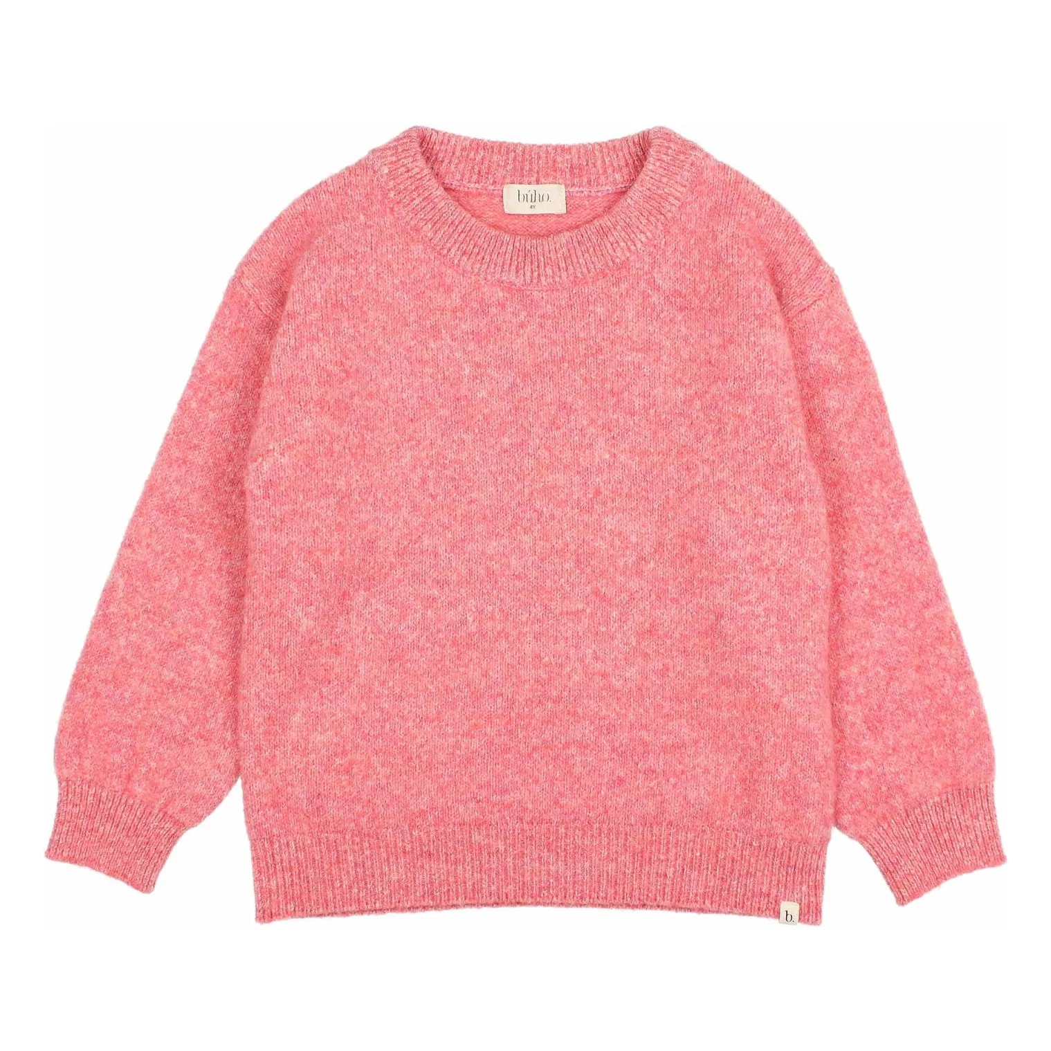 Búho Pink Recycled Fiber Pullover