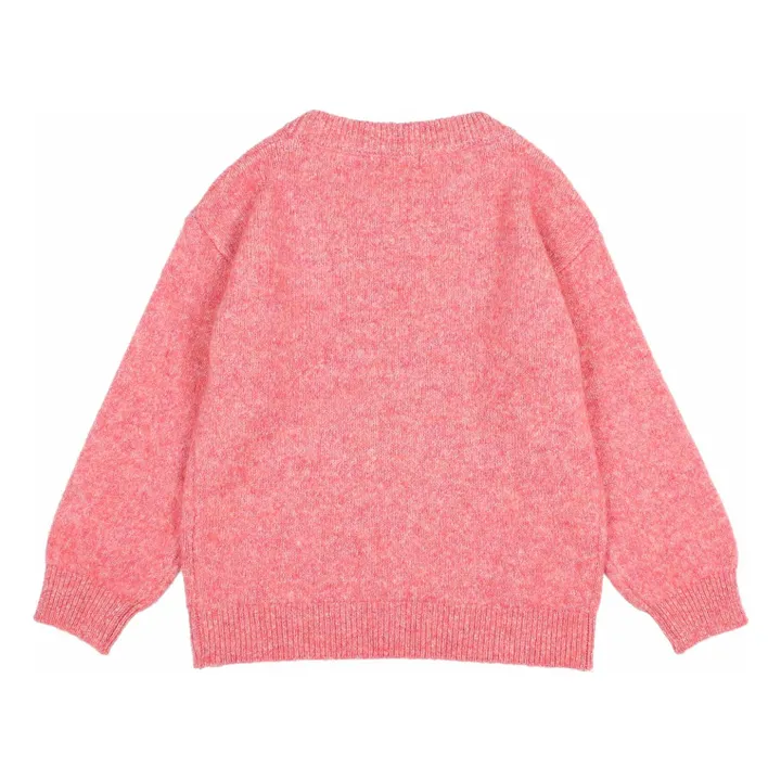 Pull Fibres Recyclées | Rose- Image produit n°2
