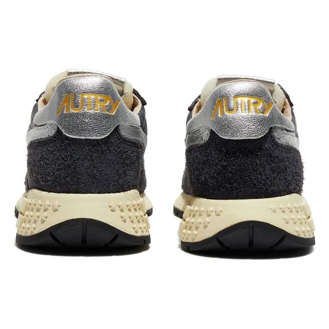 Sneakers Reelwind Low Wildleder Metallic | Schwarz