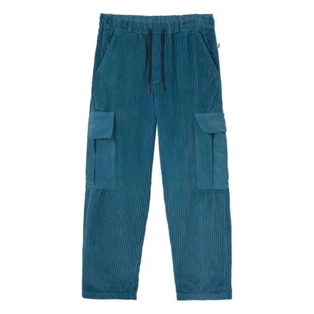 Pantalones de pana Salem | Azul Pato
