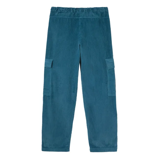 Pantalones de pana Salem | Azul Pato