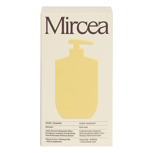 Gel doccia al cedro e rosmarino - 400 ml