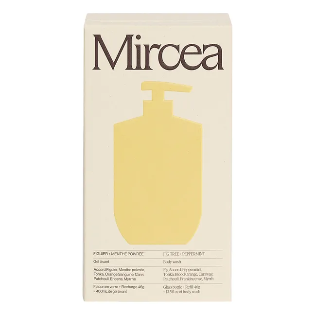 Fig Treet + Peppermint Shower Gel - 400ml