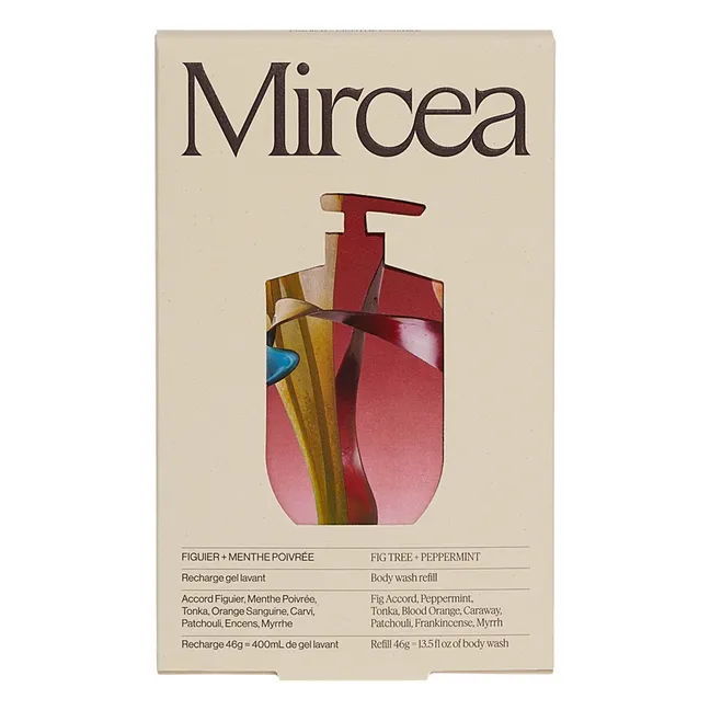 Fig Treet + Peppermint shower gel refill - 400ml