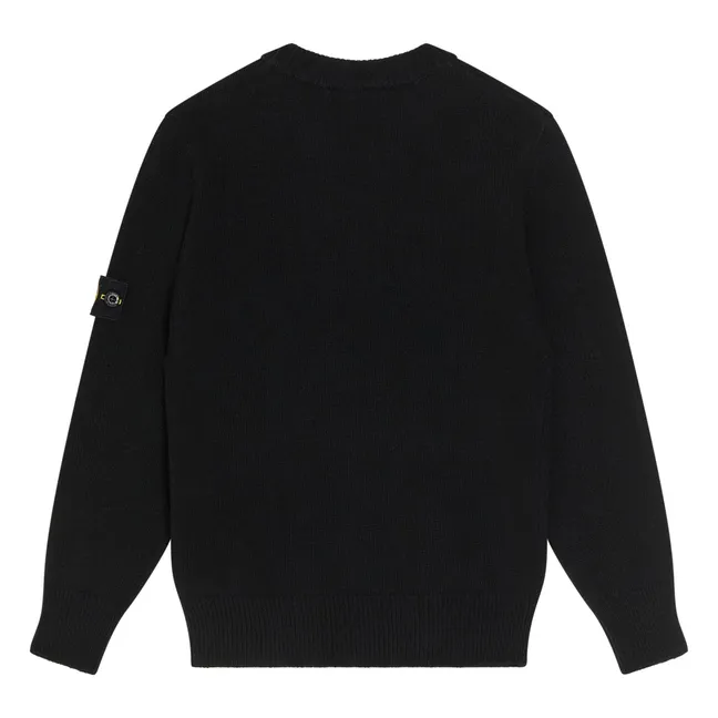 Pull Logo Laine | Noir