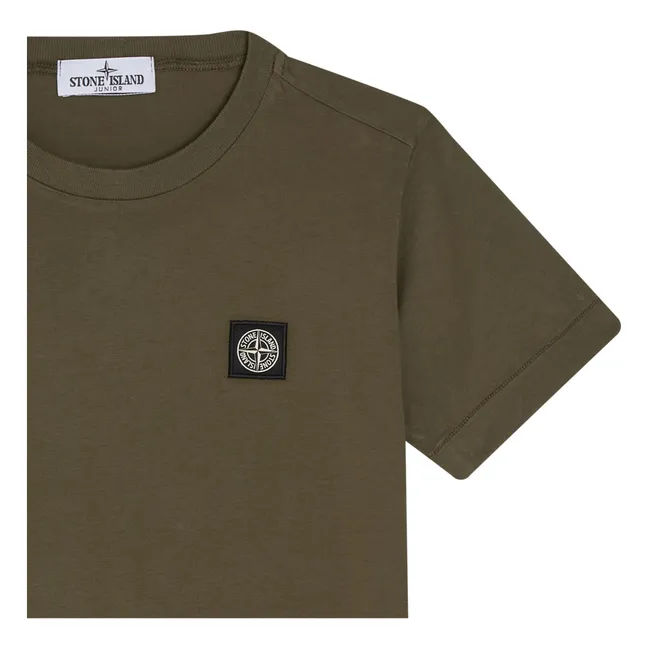 Camiseta con logotipo | Verde Kaki