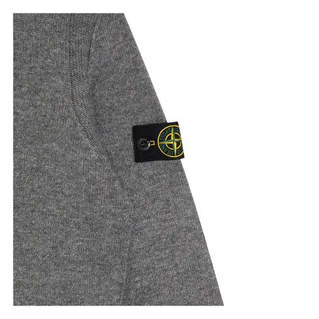 Jersey de lana con logotipo | Gris