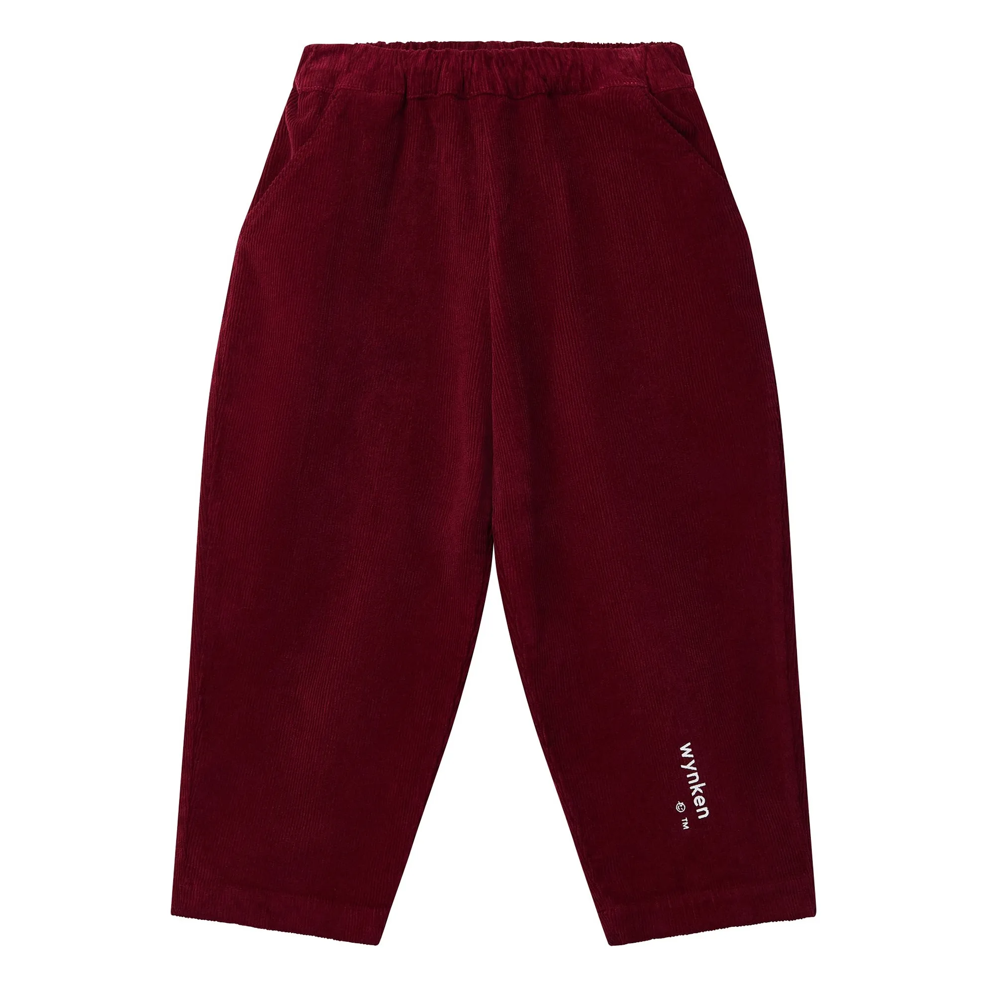 Wynken Dark Red Wolf Pants