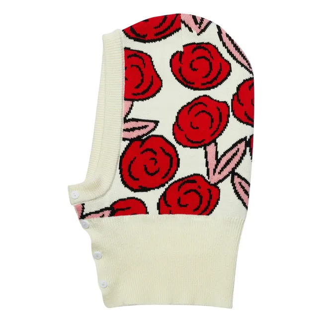 Cagoule Tempo Fleurie | Ecru