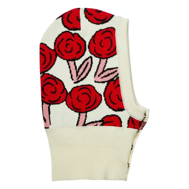 Cagoule Tempo Fleurie | Ecru