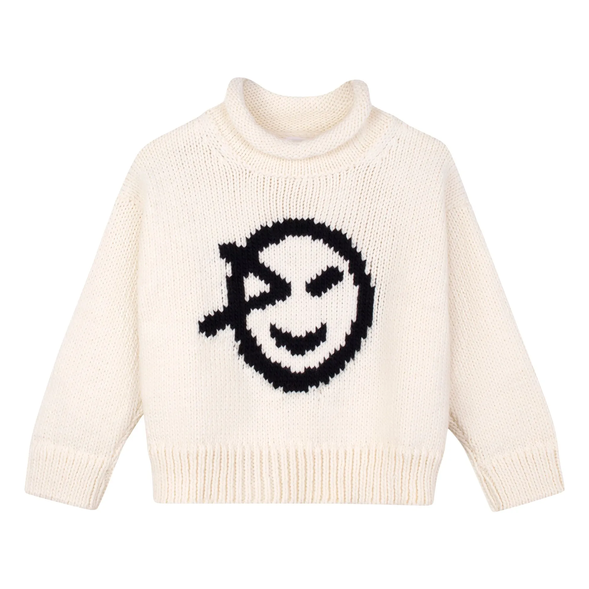 Wynken Ecru Chunky Wynk Wool Sweater