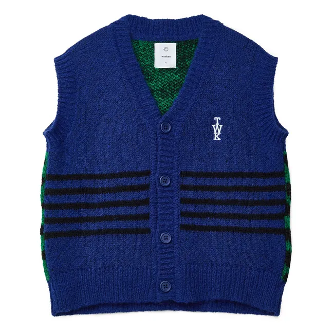 Gilet Sans Manches Presto Laine | Bleu roi